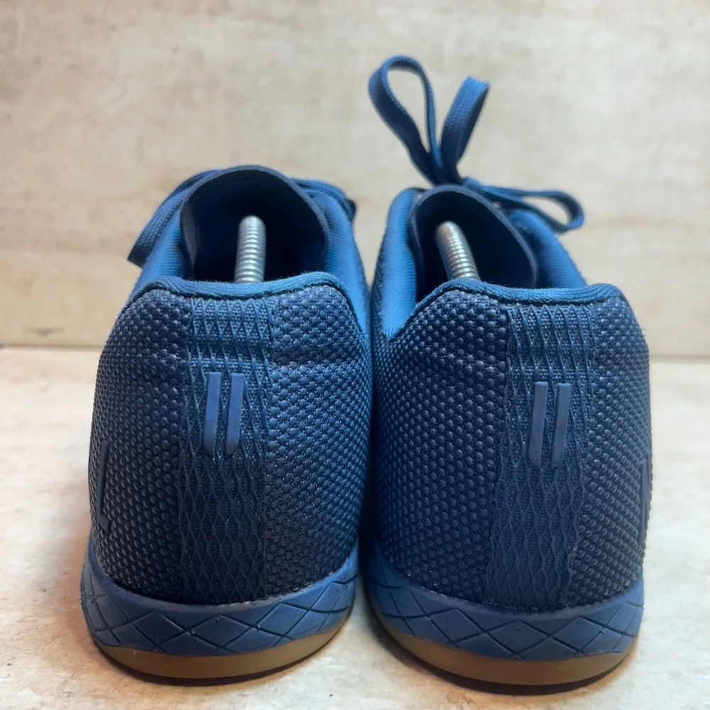 NOBULL Trainer Navy Blue SuperFabric Gum Sole Mens 11.5 Cross Training Shoes